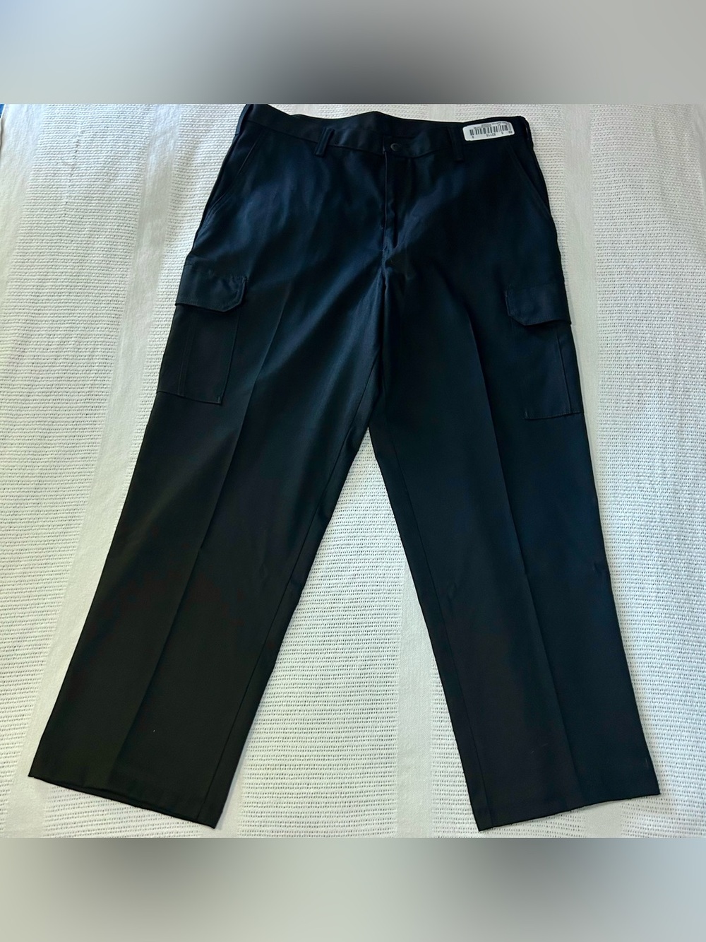 2 Cintas Comfortflex Black Work Uniform Cargo Pants 36X30 Unworn